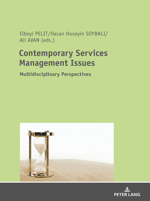 Cover image for Contemporary Services Management Issues